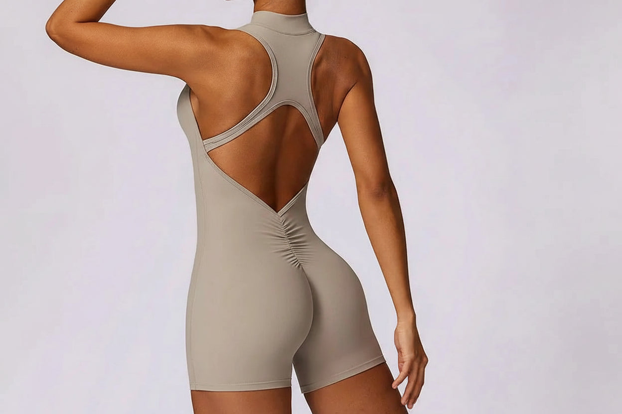 NexFit Backless Yoga Jumpsuit