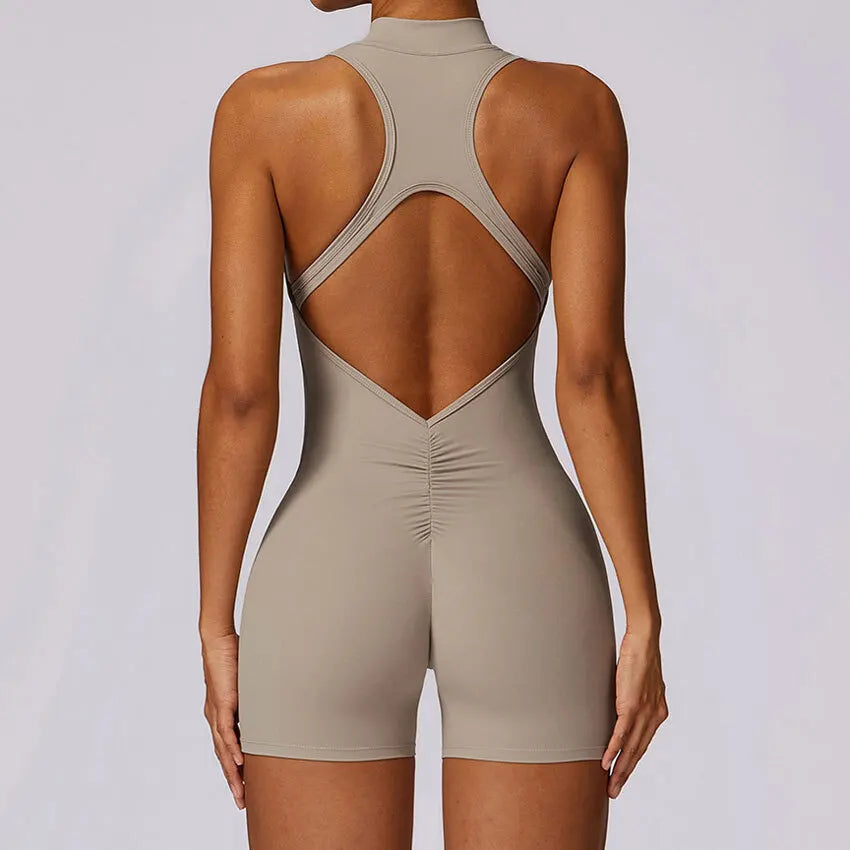 NexFit Backless Yoga Jumpsuit