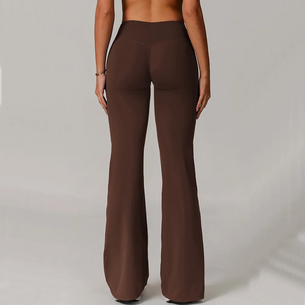 NexFit - High Waist Wide Leg Pants