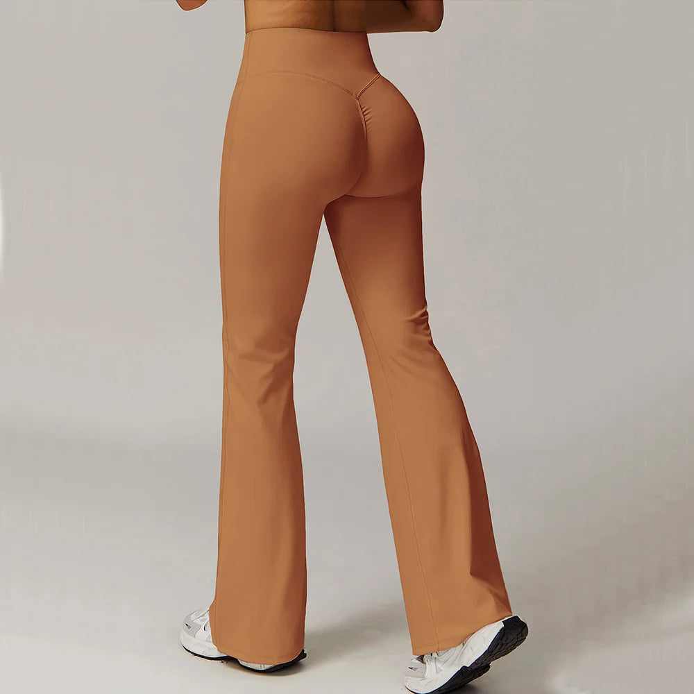 NexFit - High Waist Wide Leg Pants